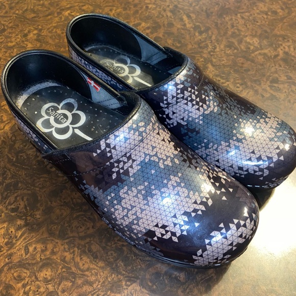 Sanita The Original Danish Clogs in Geometric Print - size 39 - Picture 5 of 13